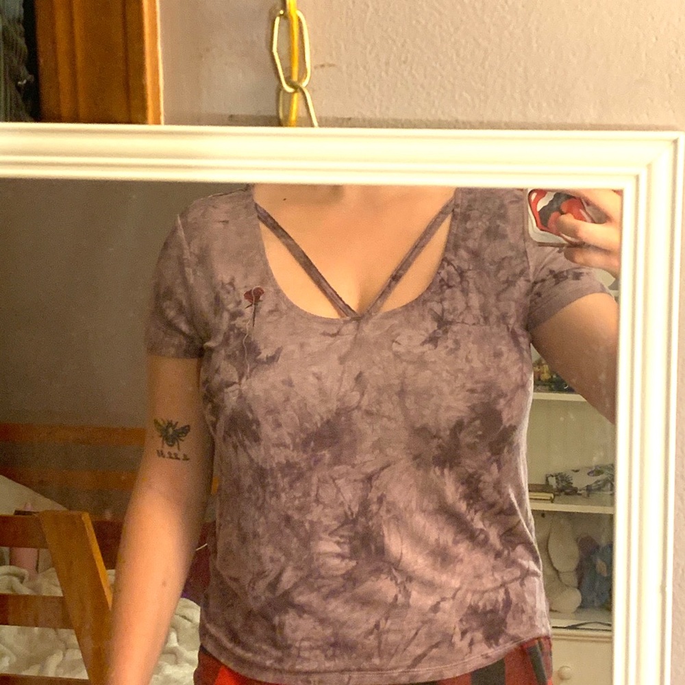Purple Forever 21 Top - Picture 2 of 3